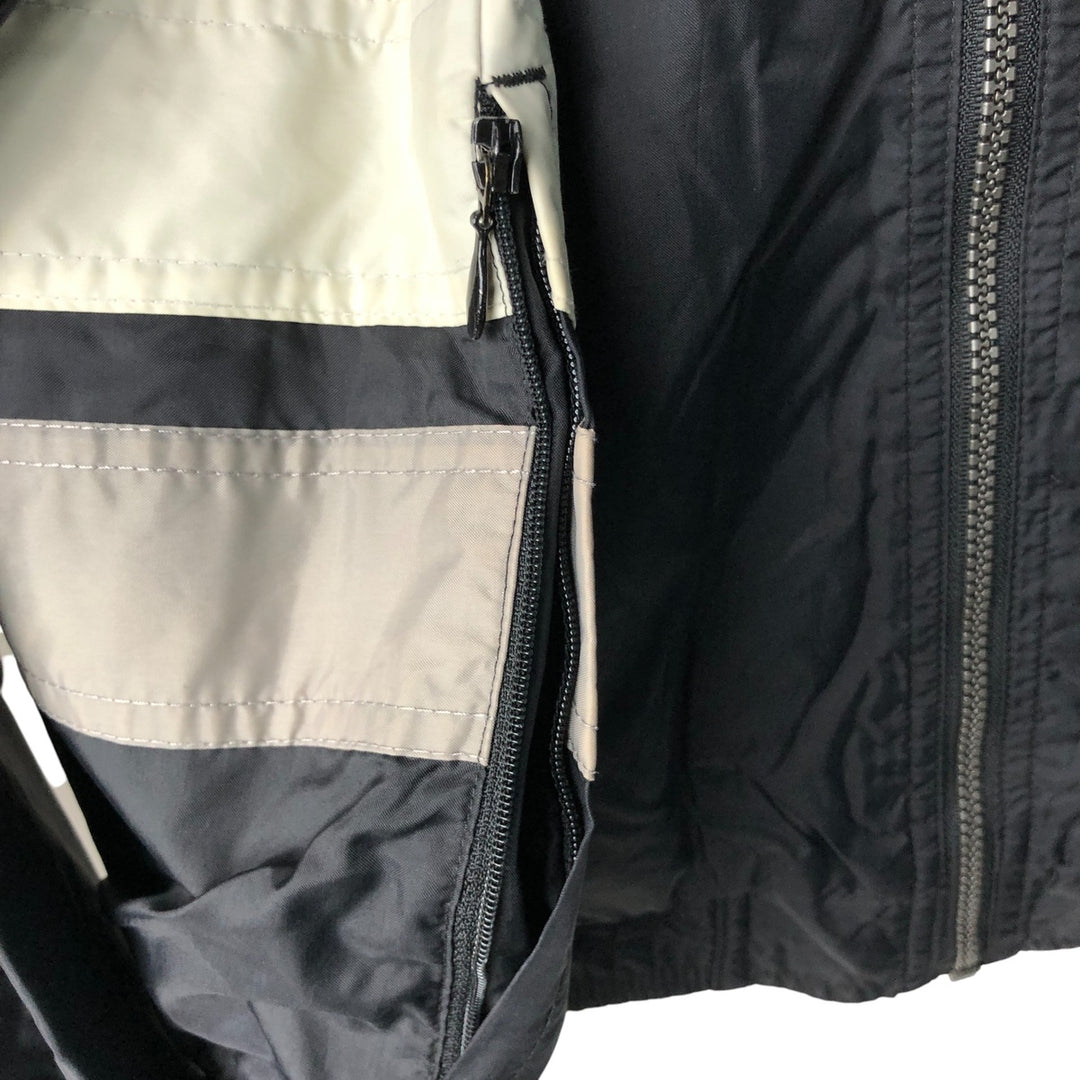 Vintage 80s-90'S Adidas nylon jacket, men's XL size Nylon black type Vintage Second Hand