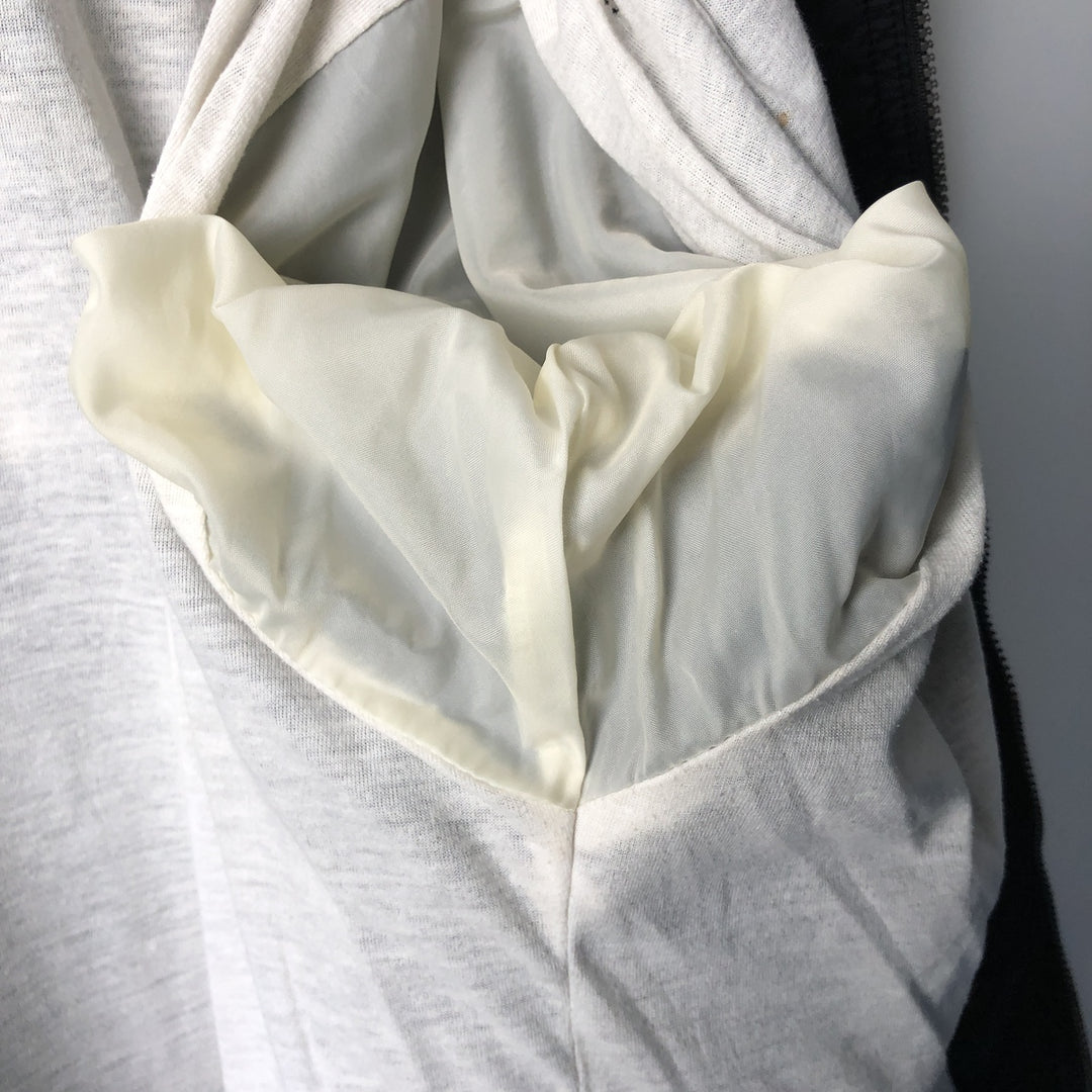 Vintage 80s-90'S Adidas nylon jacket, men's XL size Nylon black type Vintage Second Hand