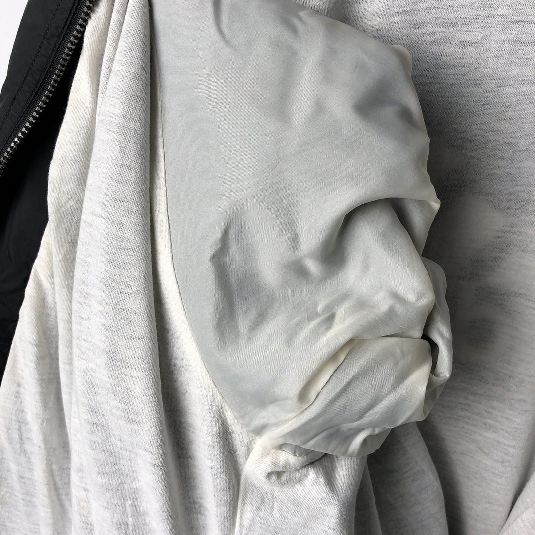 Vintage 80s-90'S Adidas nylon jacket, men's XL size Nylon black type Vintage Second Hand