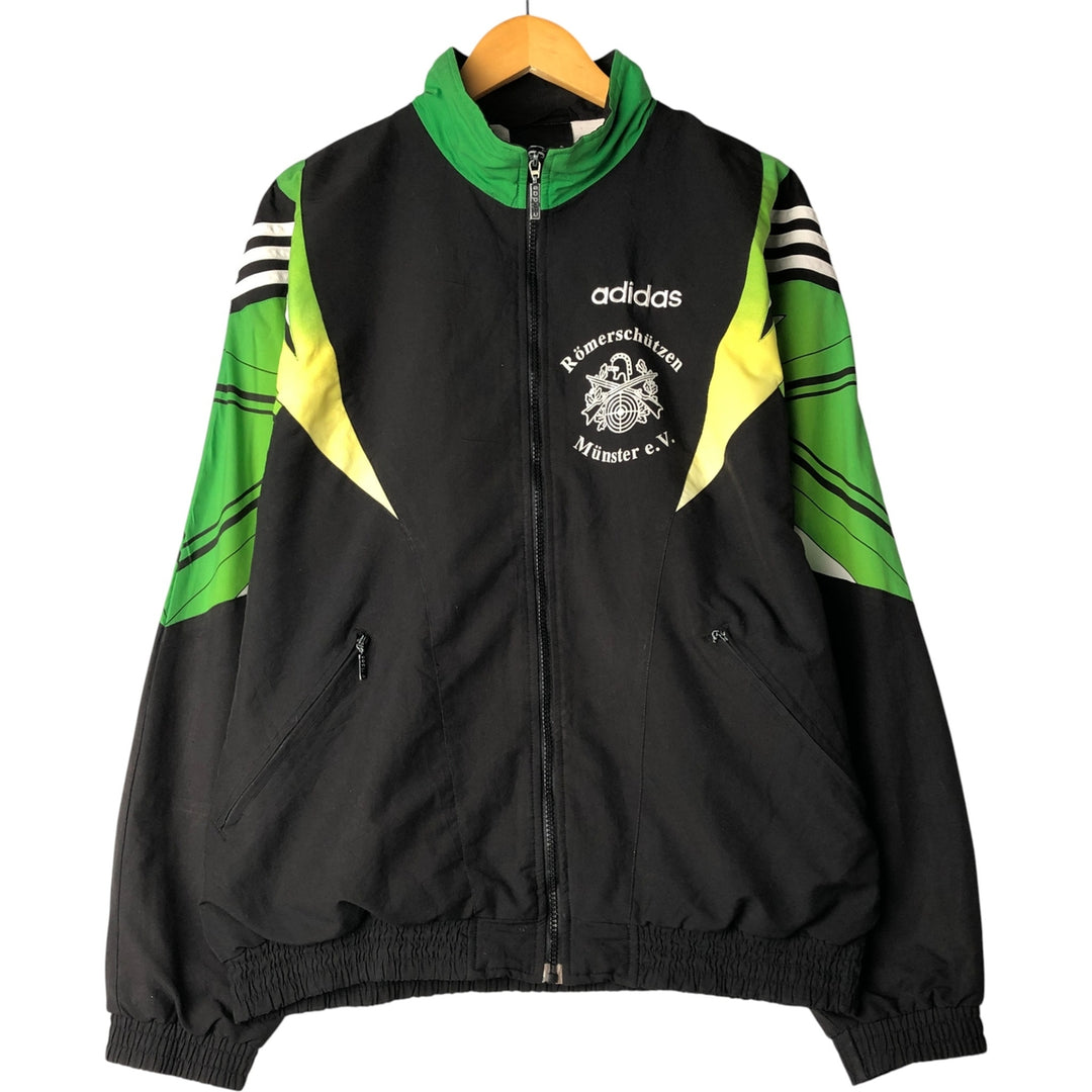 90'S Adidas Windbreaker Men's M Size Vintage polyester black type Vintage Second Hand