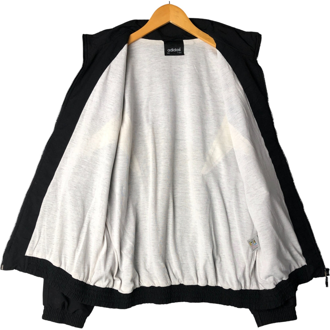 90'S Adidas Windbreaker Men's M Size Vintage polyester black type Vintage Second Hand