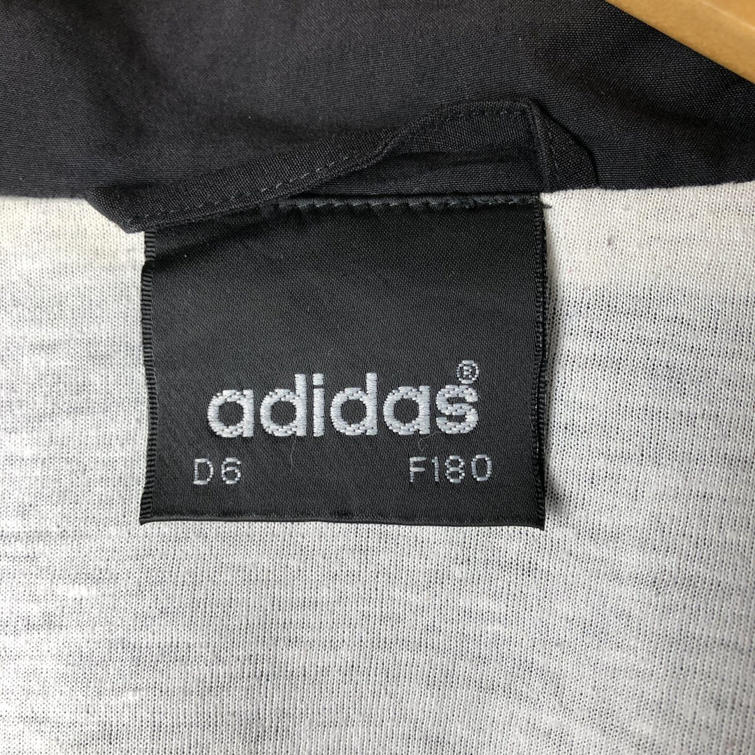 90'S Adidas Windbreaker Men's M Size Vintage polyester black type Vintage Second Hand
