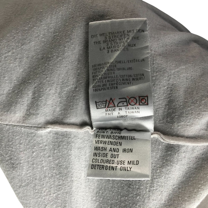 90'S Adidas Windbreaker Men's M Size Vintage polyester black type Vintage Second Hand