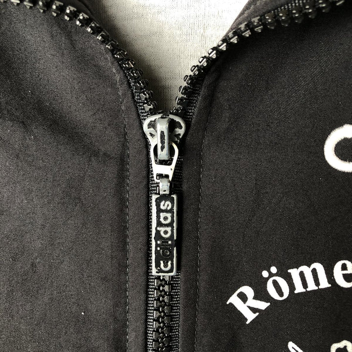 90'S Adidas Windbreaker Men's M Size Vintage polyester black type Vintage Second Hand