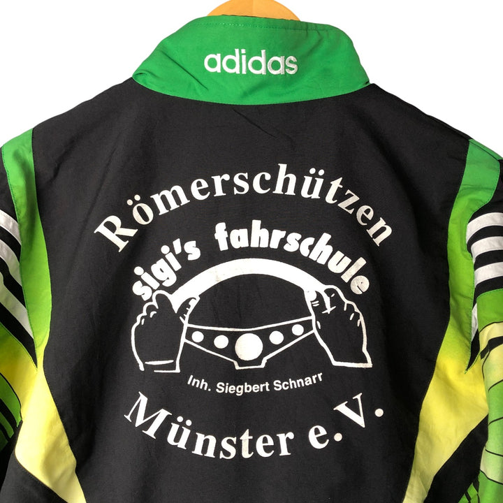 90'S Adidas Windbreaker Men's M Size Vintage polyester black type Vintage Second Hand