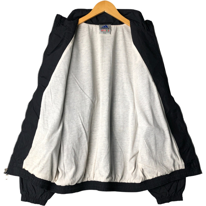 90'S Adidas Windbreaker Men's M Size Vintage unclear black type Vintage Second Hand