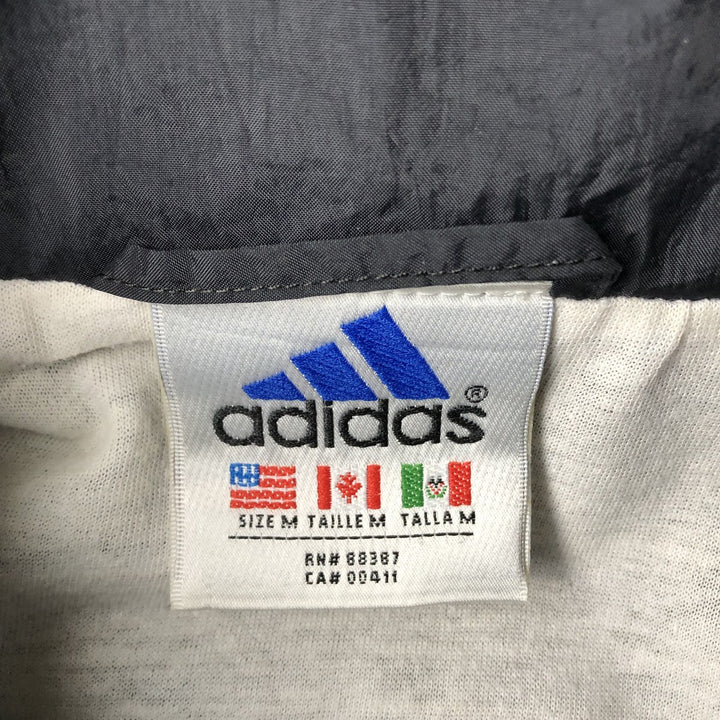 90'S Adidas Windbreaker Men's M Size Vintage unclear black type Vintage Second Hand