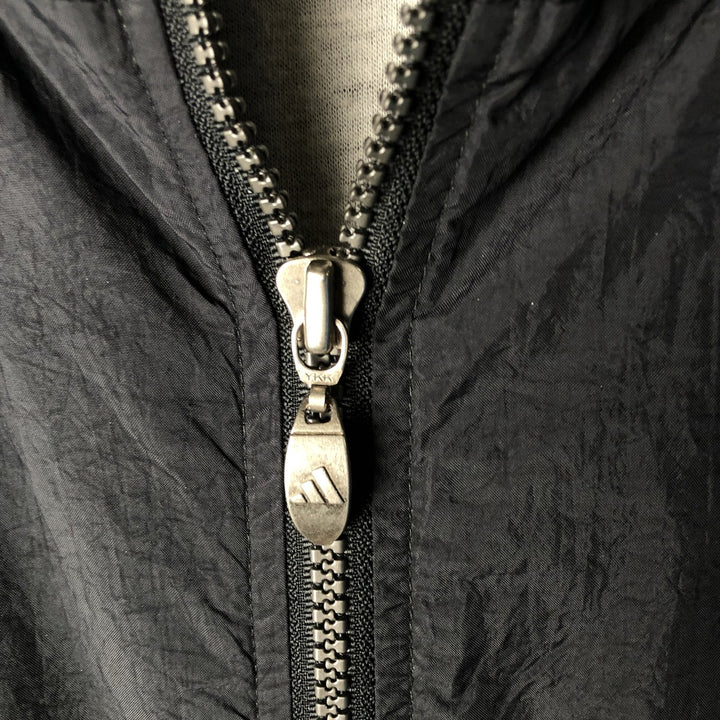 90'S Adidas Windbreaker Men's M Size Vintage unclear black type Vintage Second Hand