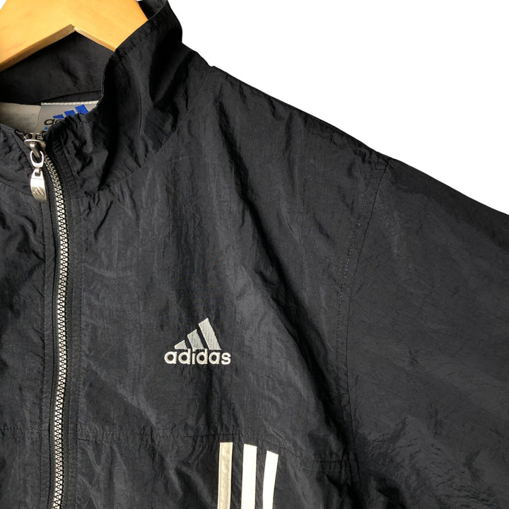 90'S Adidas Windbreaker Men's M Size Vintage unclear black type Vintage Second Hand