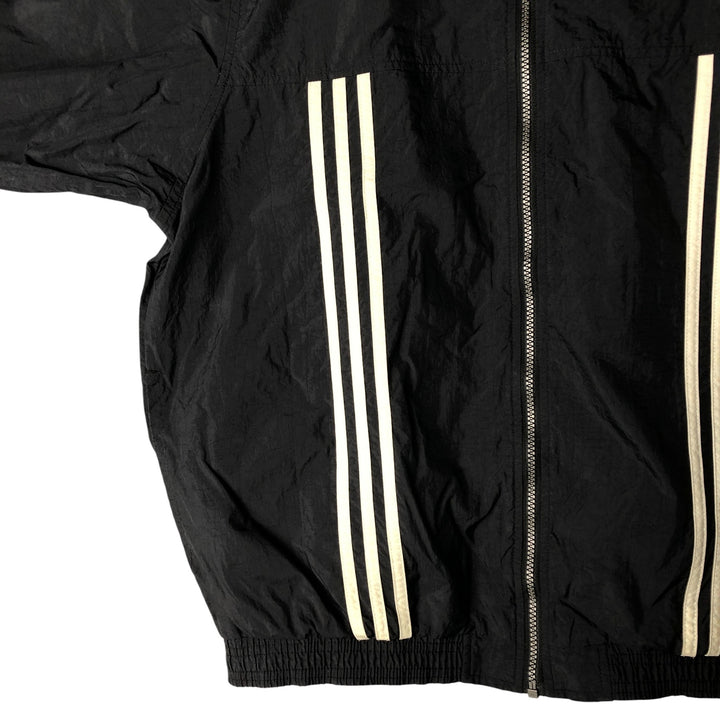 90'S Adidas Windbreaker Men's M Size Vintage unclear black type Vintage Second Hand