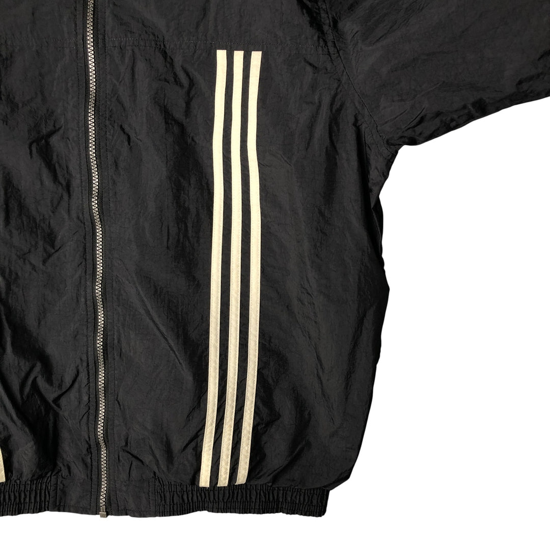 90'S Adidas Windbreaker Men's M Size Vintage unclear black type Vintage Second Hand