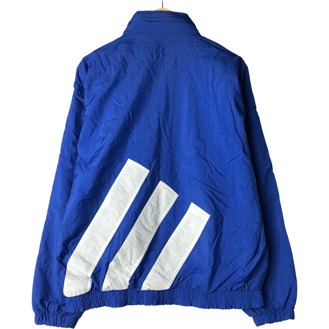 Vintage 80s-90'S Adidas nylon jacket, men's size M Nylon blue type Vintage Second Hand