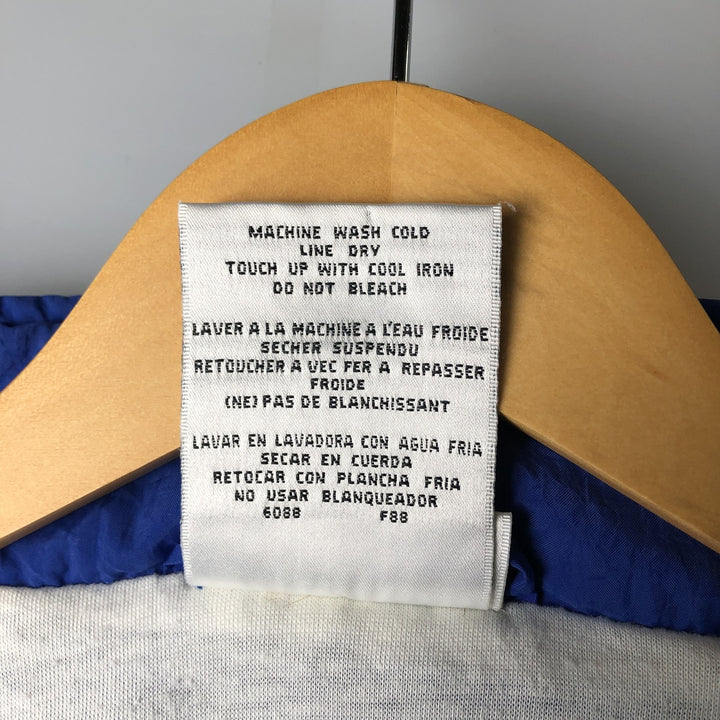 Vintage 80s-90'S Adidas nylon jacket, men's size M Nylon blue type Vintage Second Hand