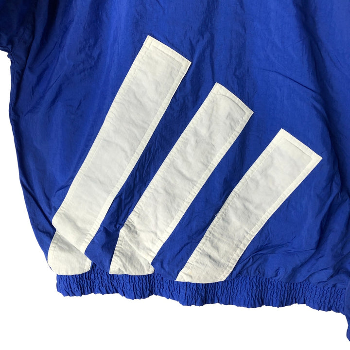 Vintage 80s-90'S Adidas nylon jacket, men's size M Nylon blue type Vintage Second Hand