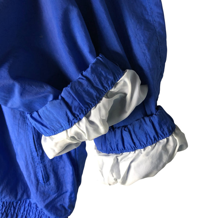 Vintage 80s-90'S Adidas nylon jacket, men's size M Nylon blue type Vintage Second Hand