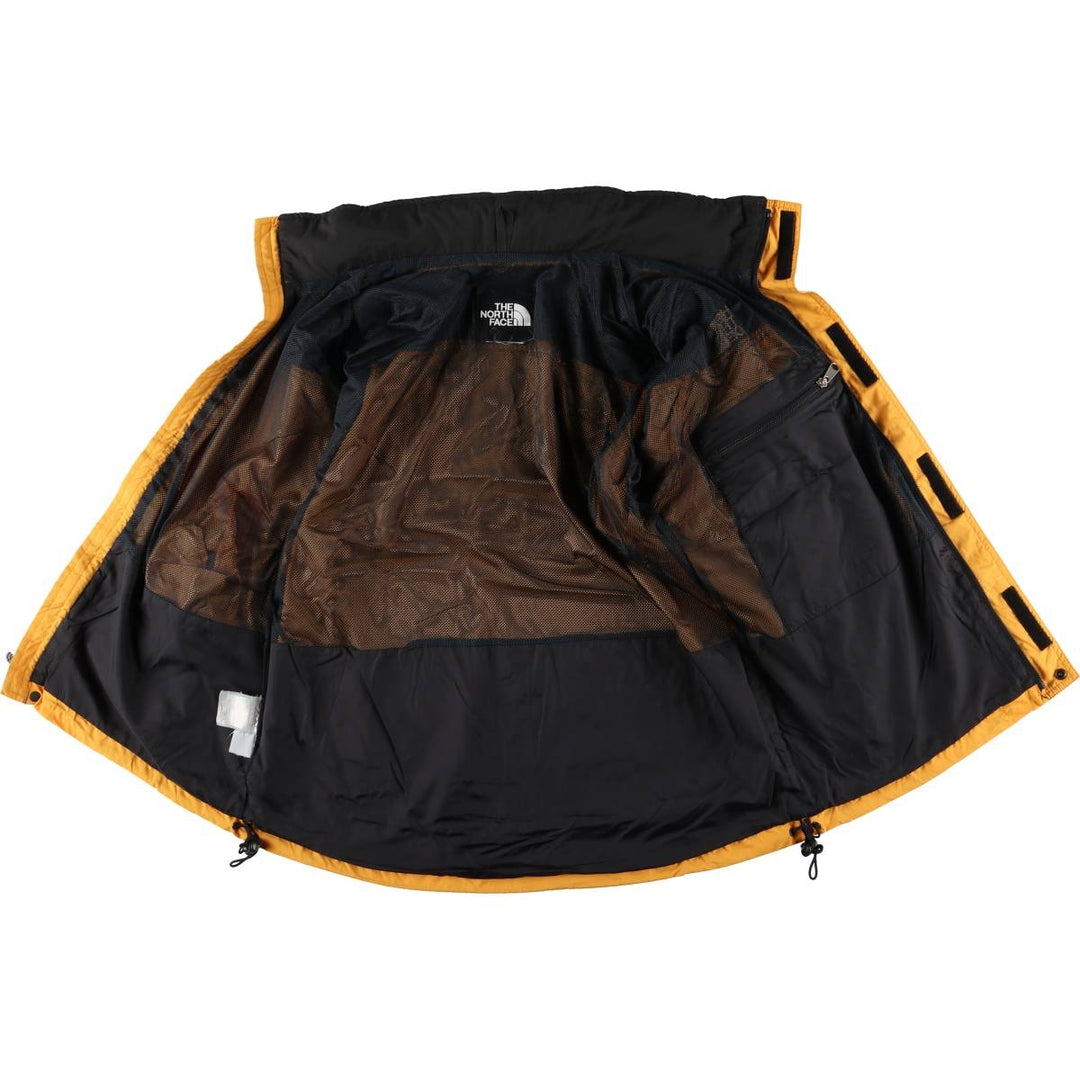 The North Face Mountain Jacket, Shell Jacket, Men's Size L unclear yellow type Vintage Second Hand
