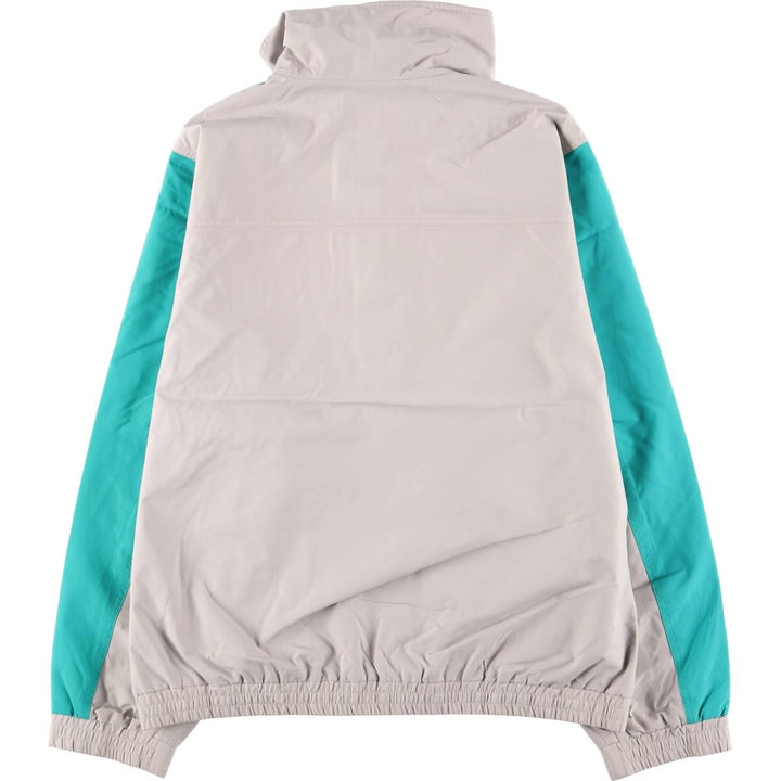 Vintage 90'S Eddie Bauer anorak jacket, size L, men's polyester gray type Vintage Second Hand