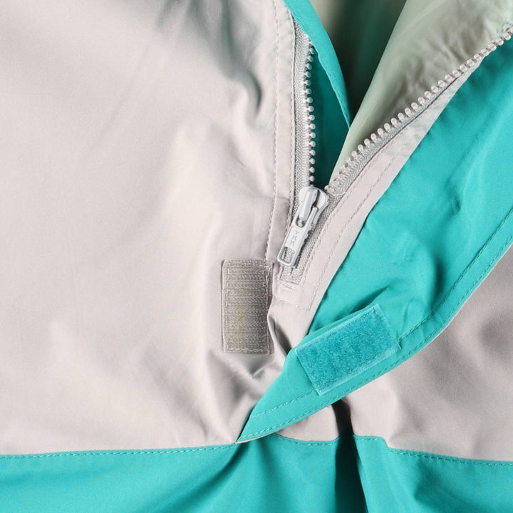 Vintage 90'S Eddie Bauer anorak jacket, size L, men's polyester gray type Vintage Second Hand