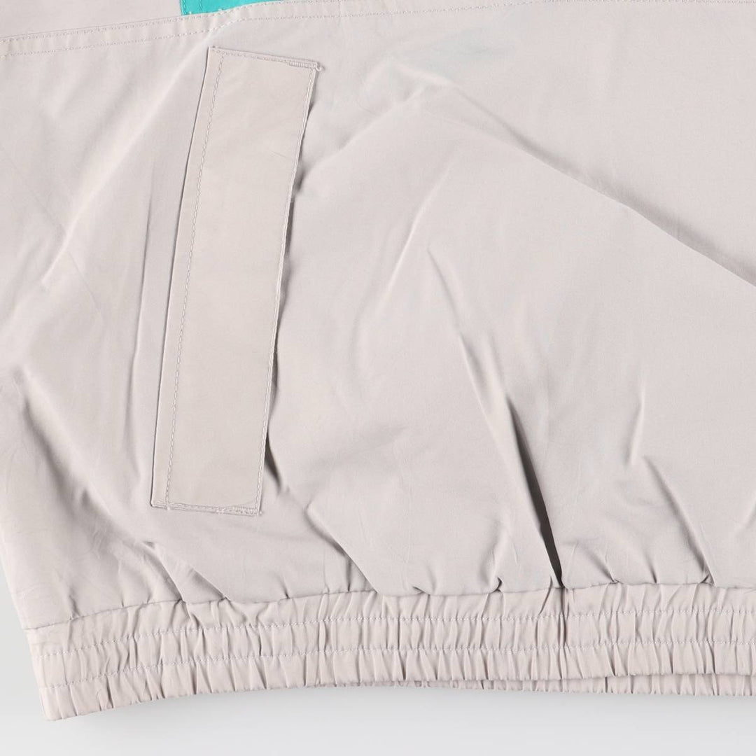 Vintage 90'S Eddie Bauer anorak jacket, size L, men's polyester gray type Vintage Second Hand