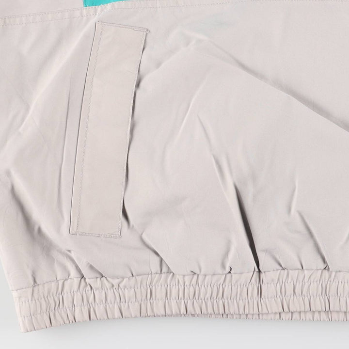 Vintage 90'S Eddie Bauer anorak jacket, size L, men's polyester gray type Vintage Second Hand