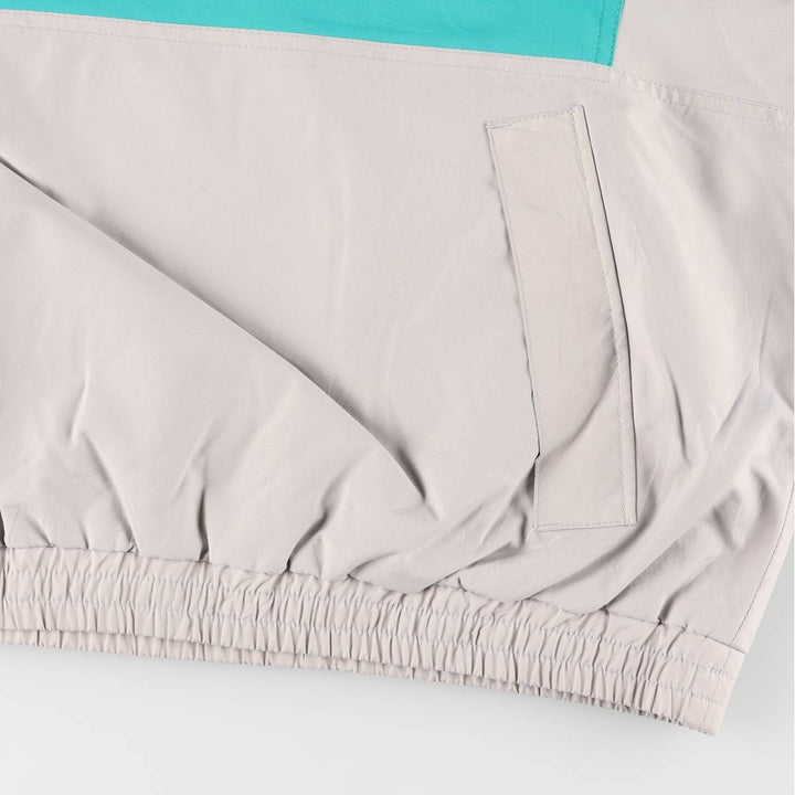 Vintage 90'S Eddie Bauer anorak jacket, size L, men's polyester gray type Vintage Second Hand