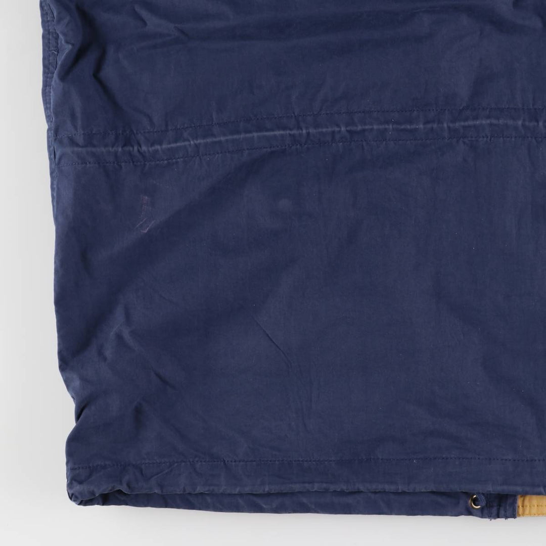 90'S Eddie Bauer Mountain Jacket, Shell Jacket, Men's XL, Vintage cotton navy blue type Vintage Second Hand