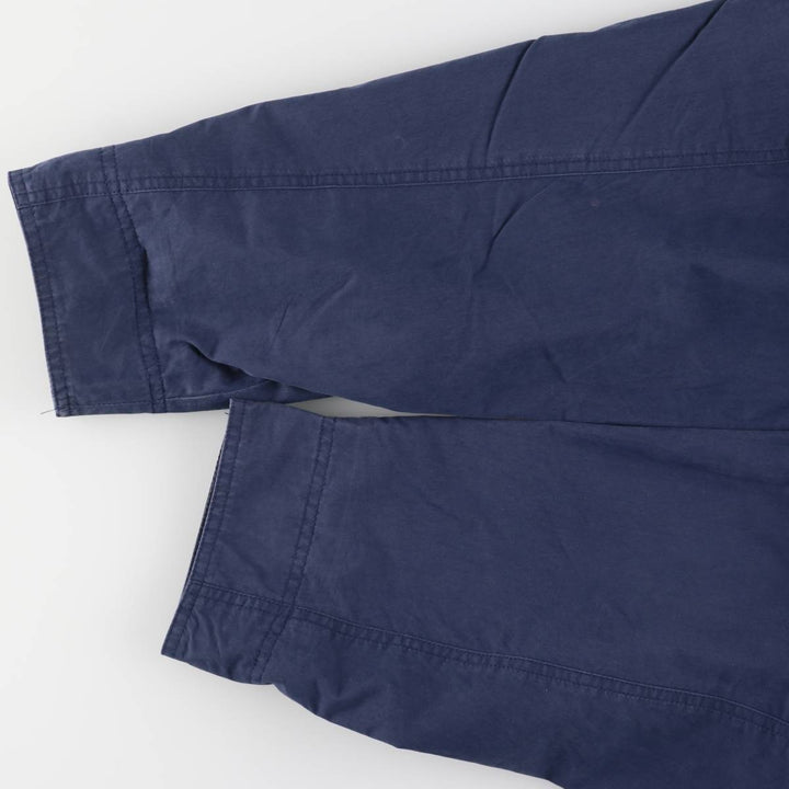 90'S Eddie Bauer Mountain Jacket, Shell Jacket, Men's XL, Vintage cotton navy blue type Vintage Second Hand