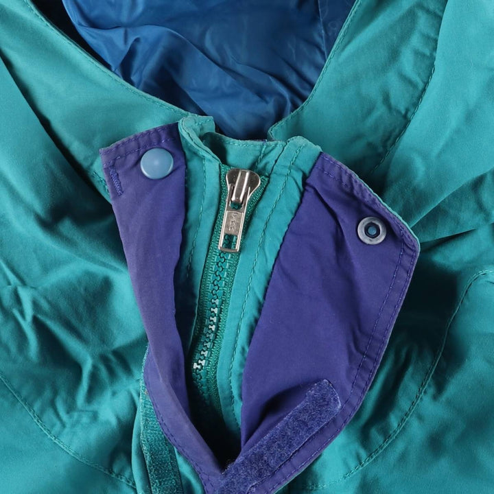 Patagonia STORM JACKET Mountain Parka Shell Jacket Men's Size L Nylon Emerald green Vintage Second Hand