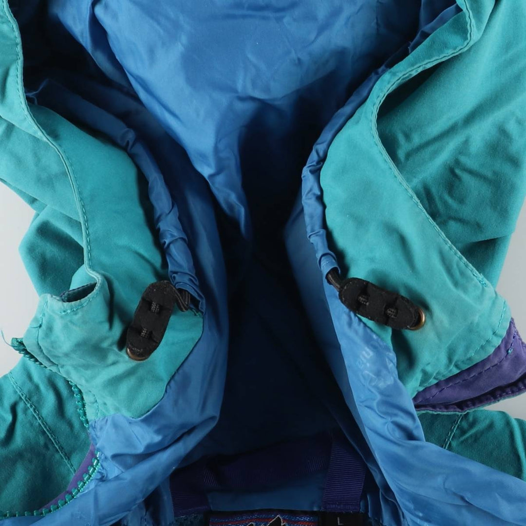 Patagonia STORM JACKET Mountain Parka Shell Jacket Men's Size L Nylon Emerald green Vintage Second Hand