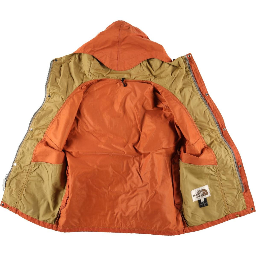 Vintage 1980'S The North Face Gore-Tex Mountain Parka Shell Jacket, Made in USA, Men's Size XS unclear orange type Vintage Second Hand