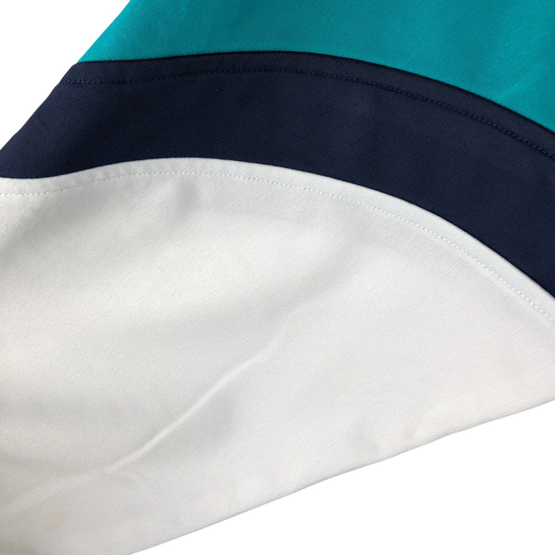 Vintage 80'S adidas track jacket, size M for men polyester white type Vintage Second Hand