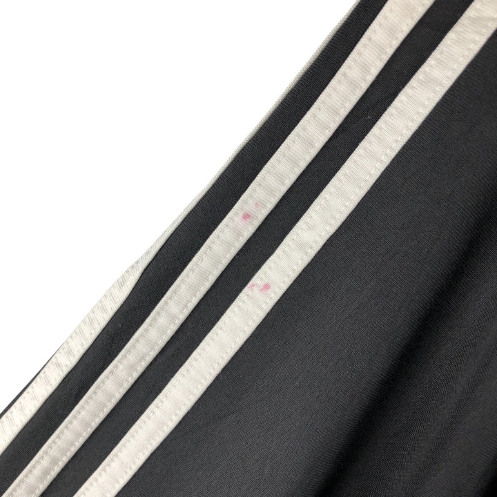 Vintage 80s-90'S adidas track jacket, men's M size polyester black type Vintage Second Hand