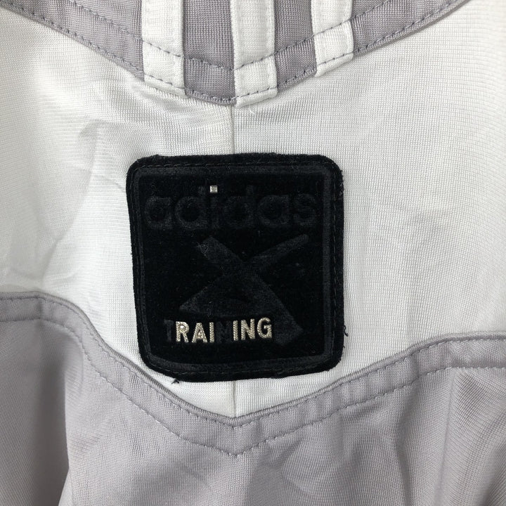 Vintage 80'S adidas track jacket, size M for men polyester black type Vintage Second Hand