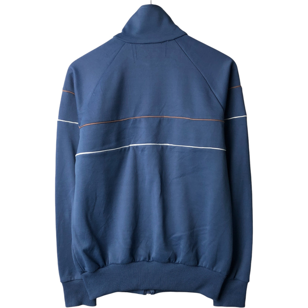 Vintage 70s-80'S Adidas track jacket, size M, men's unclear navy blue type Vintage Second Hand