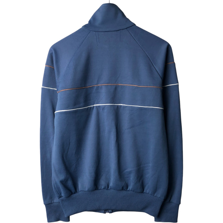 Vintage 70s-80'S Adidas track jacket, size M, men's unclear navy blue type Vintage Second Hand