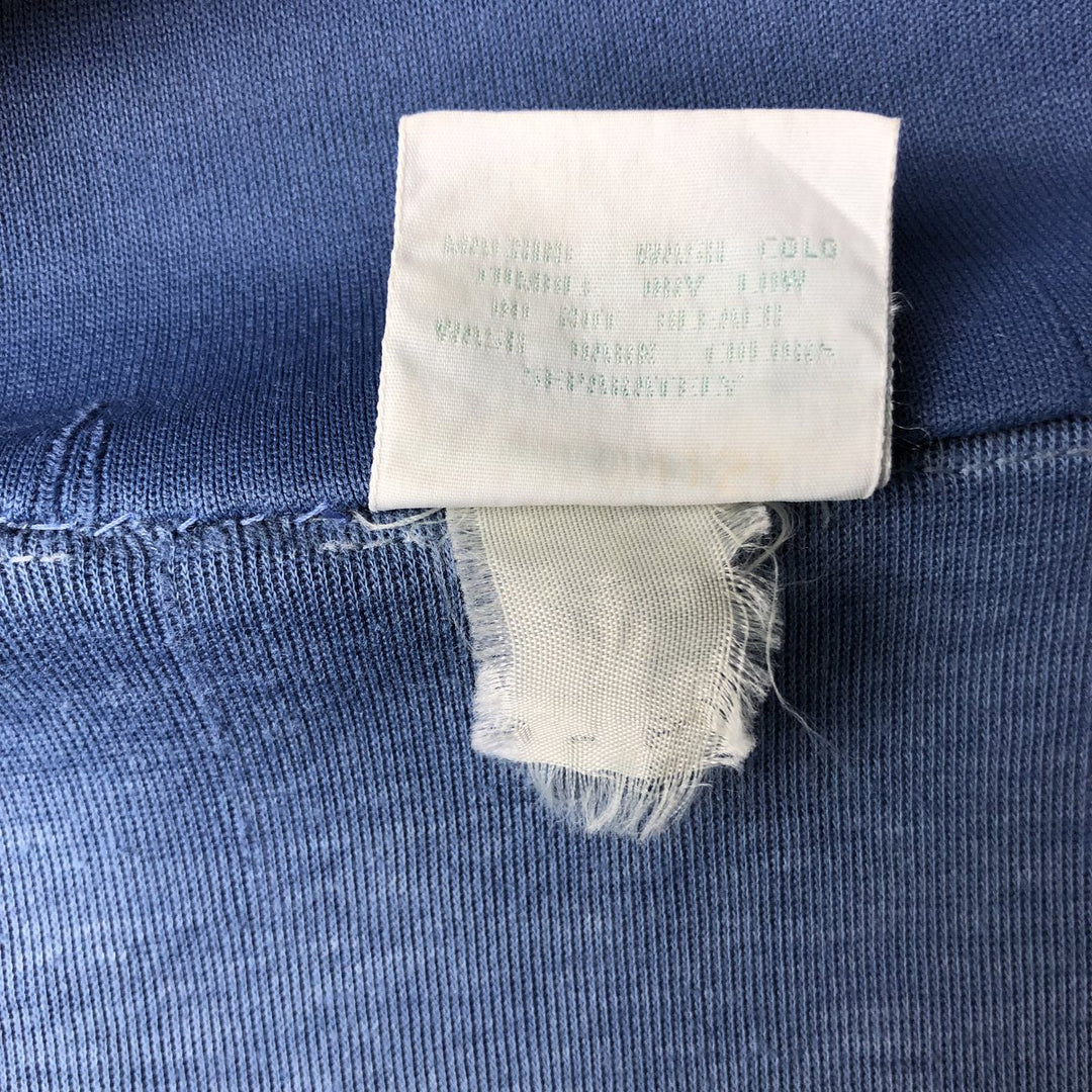 Vintage 70s-80'S Adidas track jacket, size M, men's unclear navy blue type Vintage Second Hand