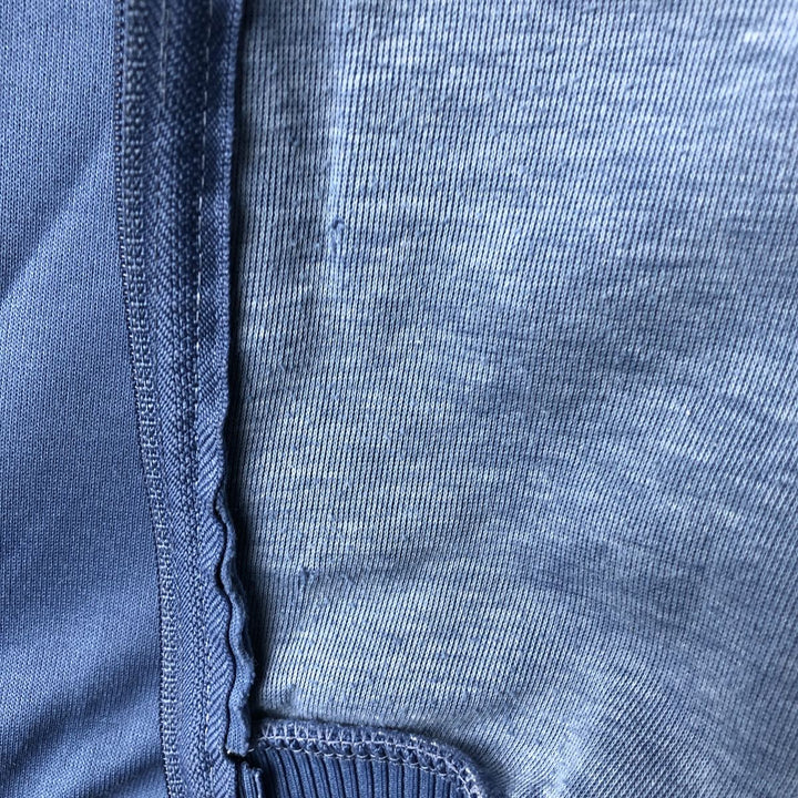 Vintage 70s-80'S Adidas track jacket, size M, men's unclear navy blue type Vintage Second Hand