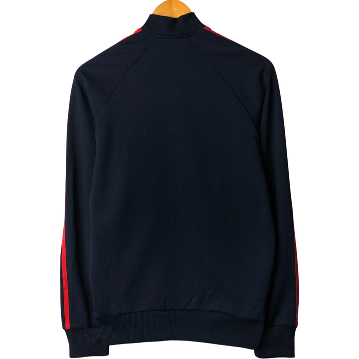 Vintage 70s-80'S Adidas track jacket, size S, men's polyester red type Vintage Second Hand