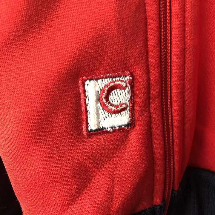 Vintage 70s-80'S Adidas track jacket, size S, men's polyester red type Vintage Second Hand