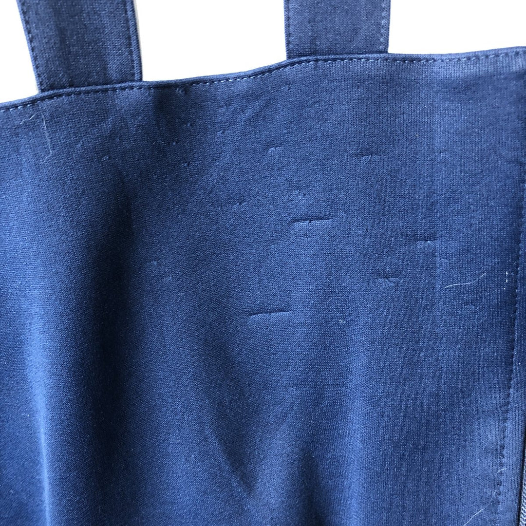 Vintage 80s-90'S Adidas track jacket, men's size XXL polyester navy blue type Vintage Second Hand