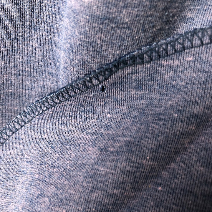 Vintage 80s-90'S Adidas track jacket, men's size XXL polyester navy blue type Vintage Second Hand