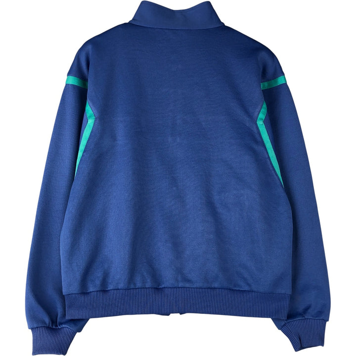 Vintage 1980'S adidas Trefoil logo track jacket, men's size small unclear Purple type blue-purple Vintage Second Hand