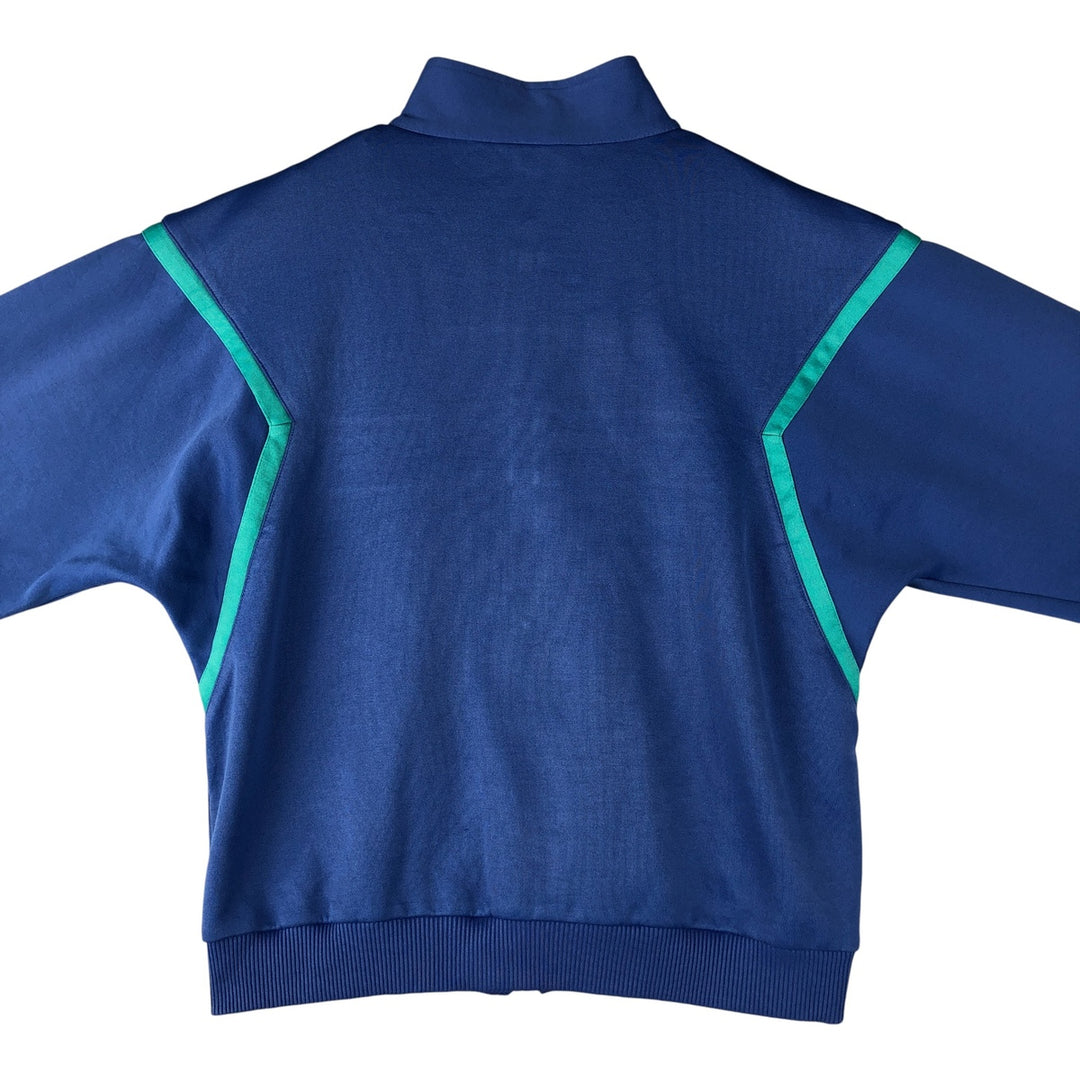 Vintage 1980'S adidas Trefoil logo track jacket, men's size small unclear Purple type blue-purple Vintage Second Hand