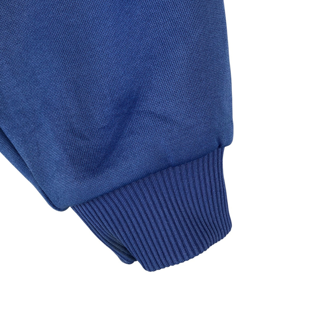 Vintage 1980'S adidas Trefoil logo track jacket, men's size small unclear Purple type blue-purple Vintage Second Hand