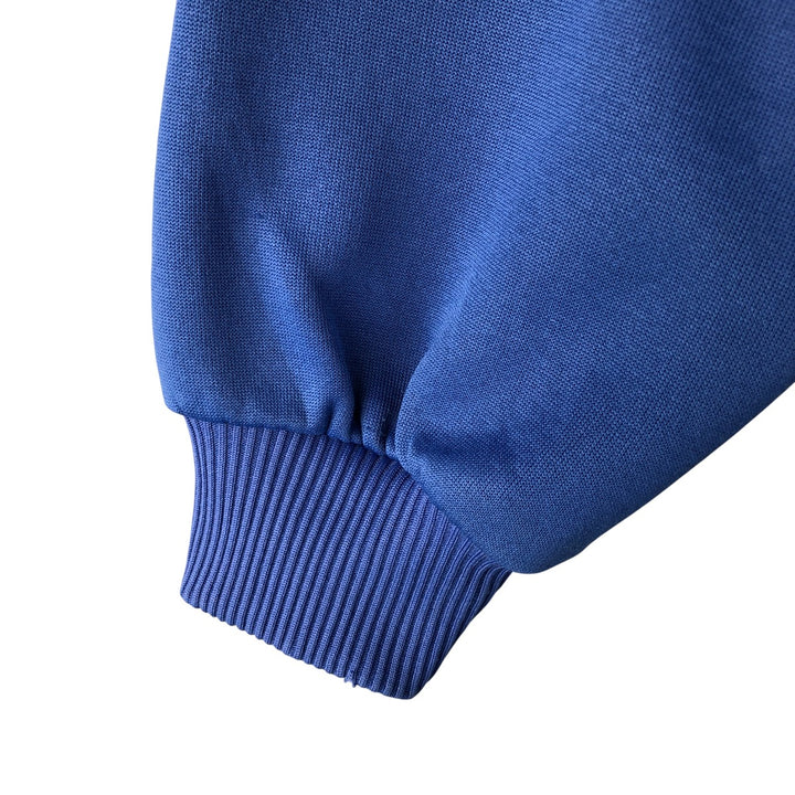 Vintage 1980'S adidas Trefoil logo track jacket, men's size small unclear Purple type blue-purple Vintage Second Hand