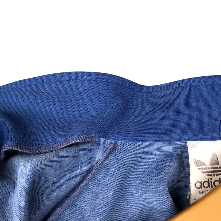 Vintage 1980'S adidas Trefoil logo track jacket, men's size small unclear Purple type blue-purple Vintage Second Hand