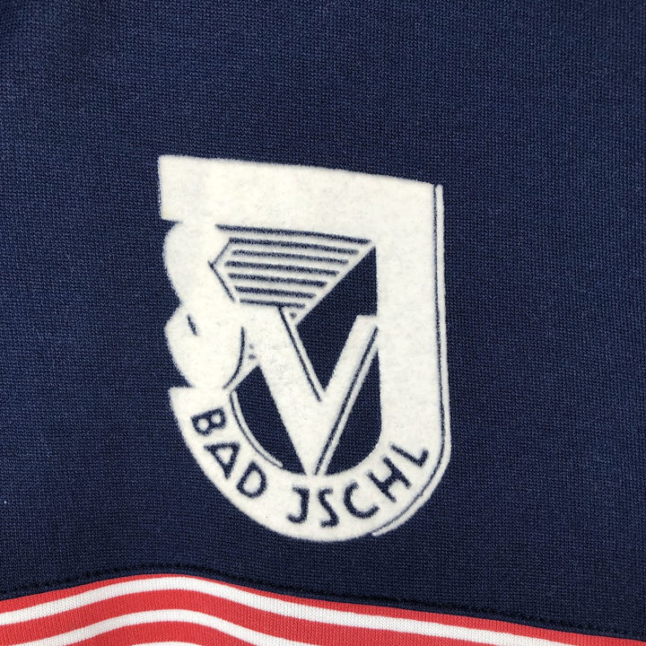 Vintage 80'S adidas track jacket, size M for men polyester navy blue type Vintage Second Hand