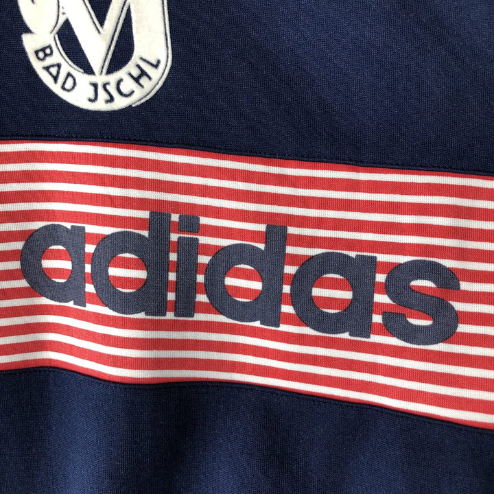 Vintage 80'S adidas track jacket, size M for men polyester navy blue type Vintage Second Hand