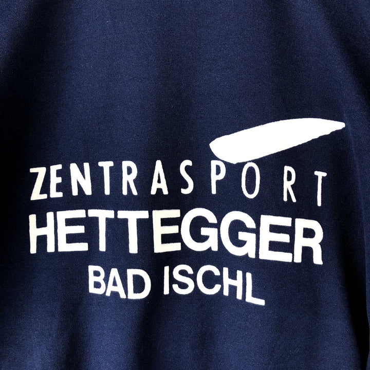 Vintage 80'S adidas track jacket, size M for men polyester navy blue type Vintage Second Hand