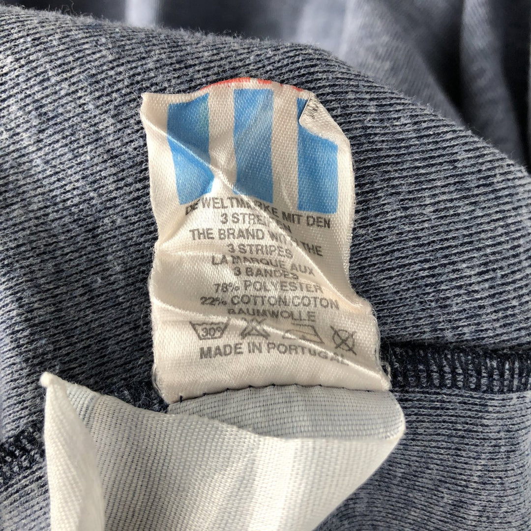 Vintage 1980'S adidas Trefoil logo track jacket, men's size M polyester navy blue type Vintage Second Hand